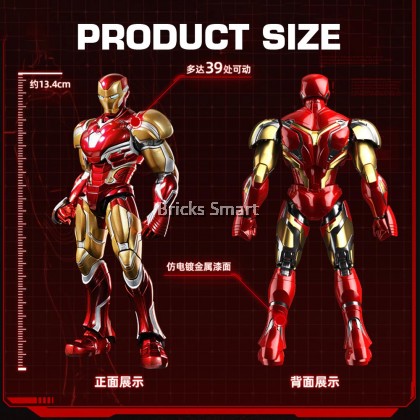 Blokees 73920 Marvel Infinity Saga Champion Class 01 - Iron Man MK85 EX ...