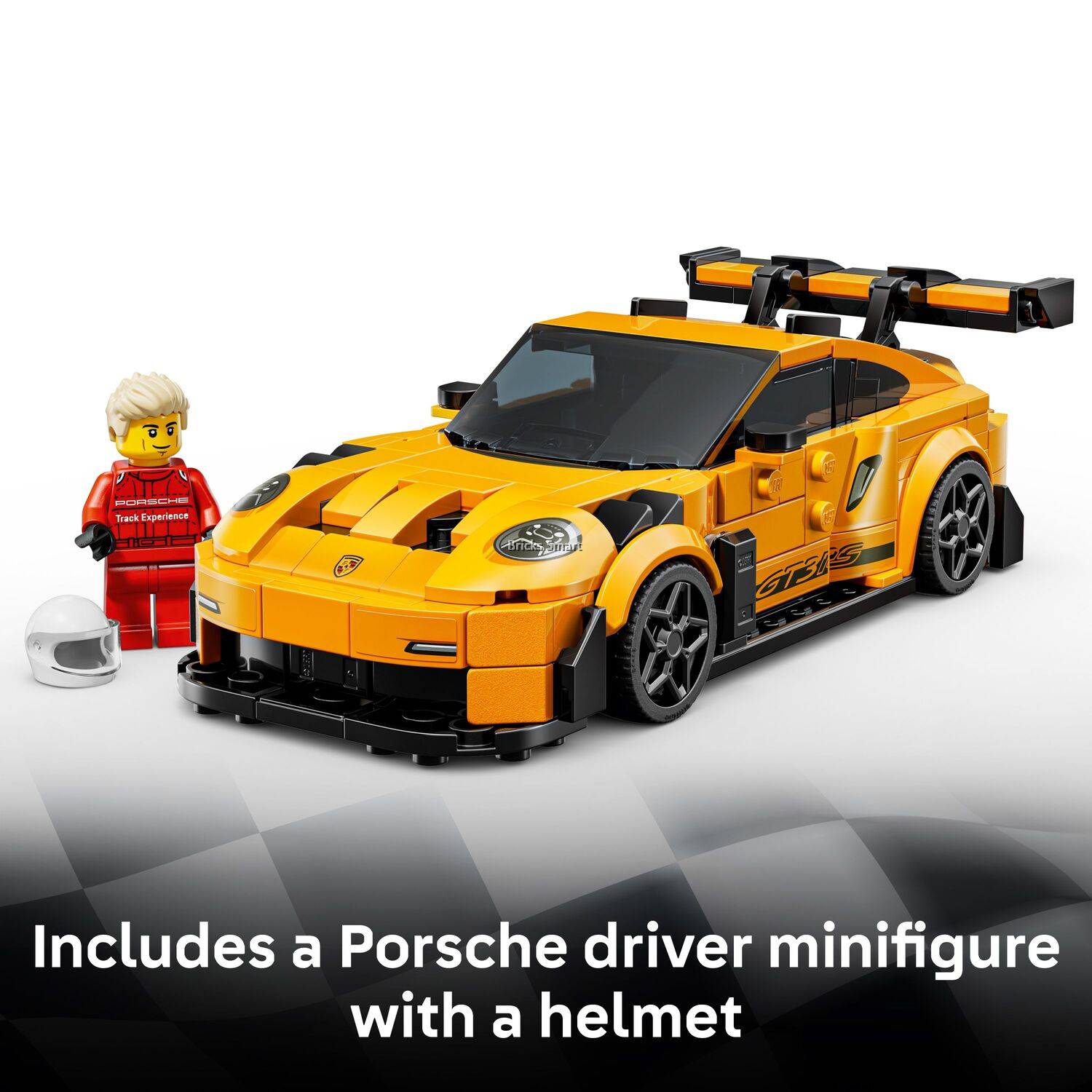 LEGO 77239 Speed Champions Porsche 911 GT3 RS Super Car Building Toy Set