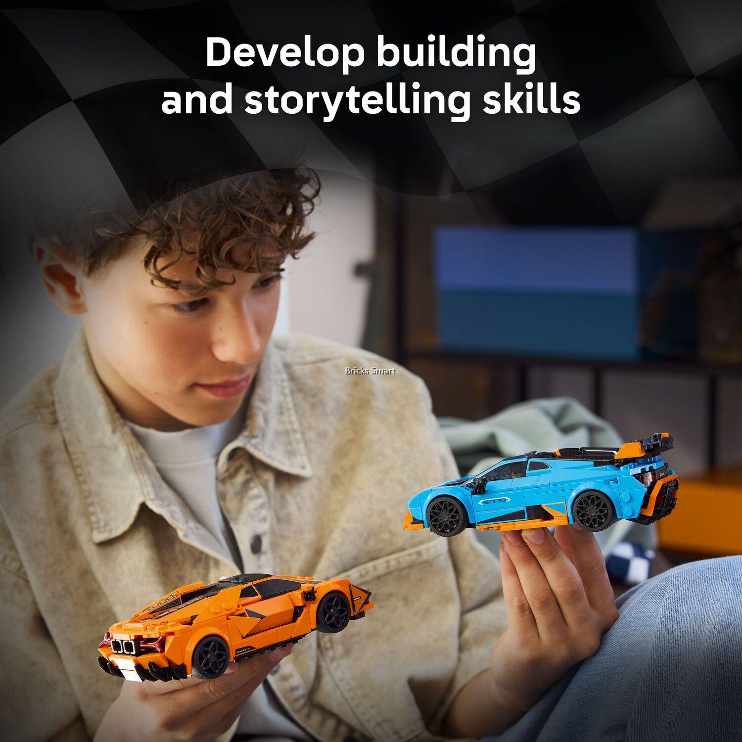 LEGO 77238 Speed Champions Lamborghini Revuelto & Huracán STO Building ...