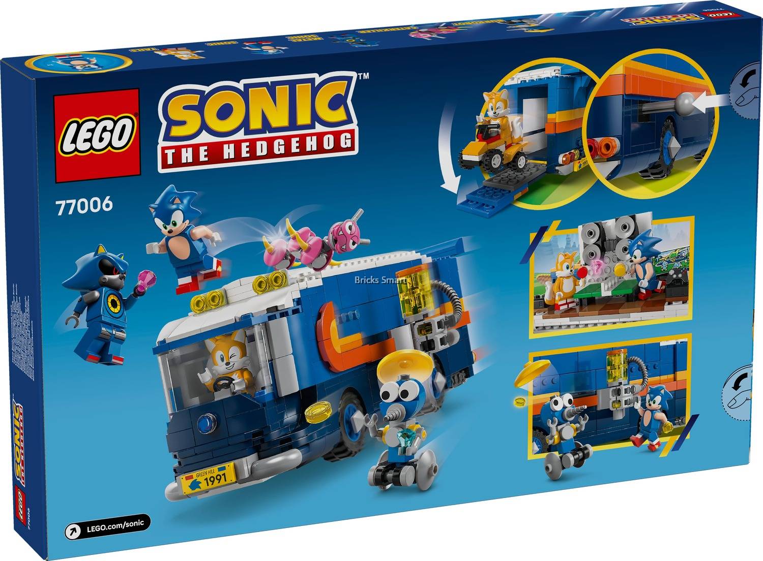 LEGO 77006 Sonic Team Sonic Command Truck Building Toy Set