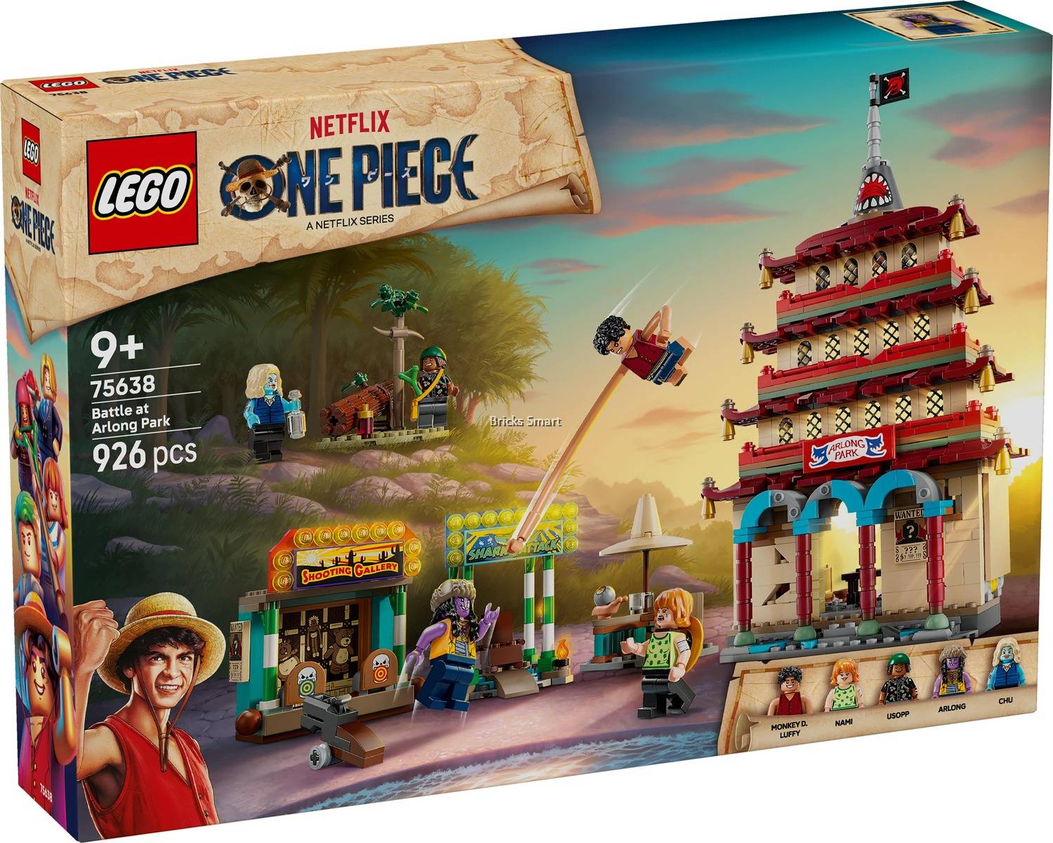 LEGO 75638 ONE PIECE Battle at Arlong Park Building Toy Set