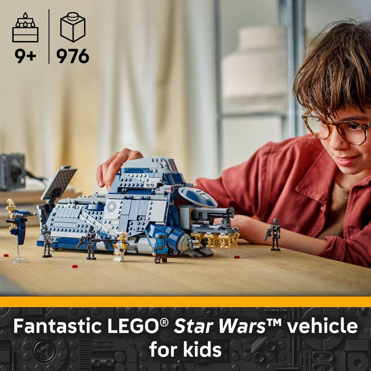 LEGO 75435 Star Wars Battle of Felucia Separatist MTT Building Toy Set