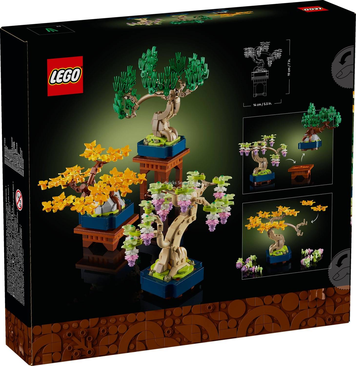 LEGO 10373 Botanicals Mini Bonsai Trees Building Kit