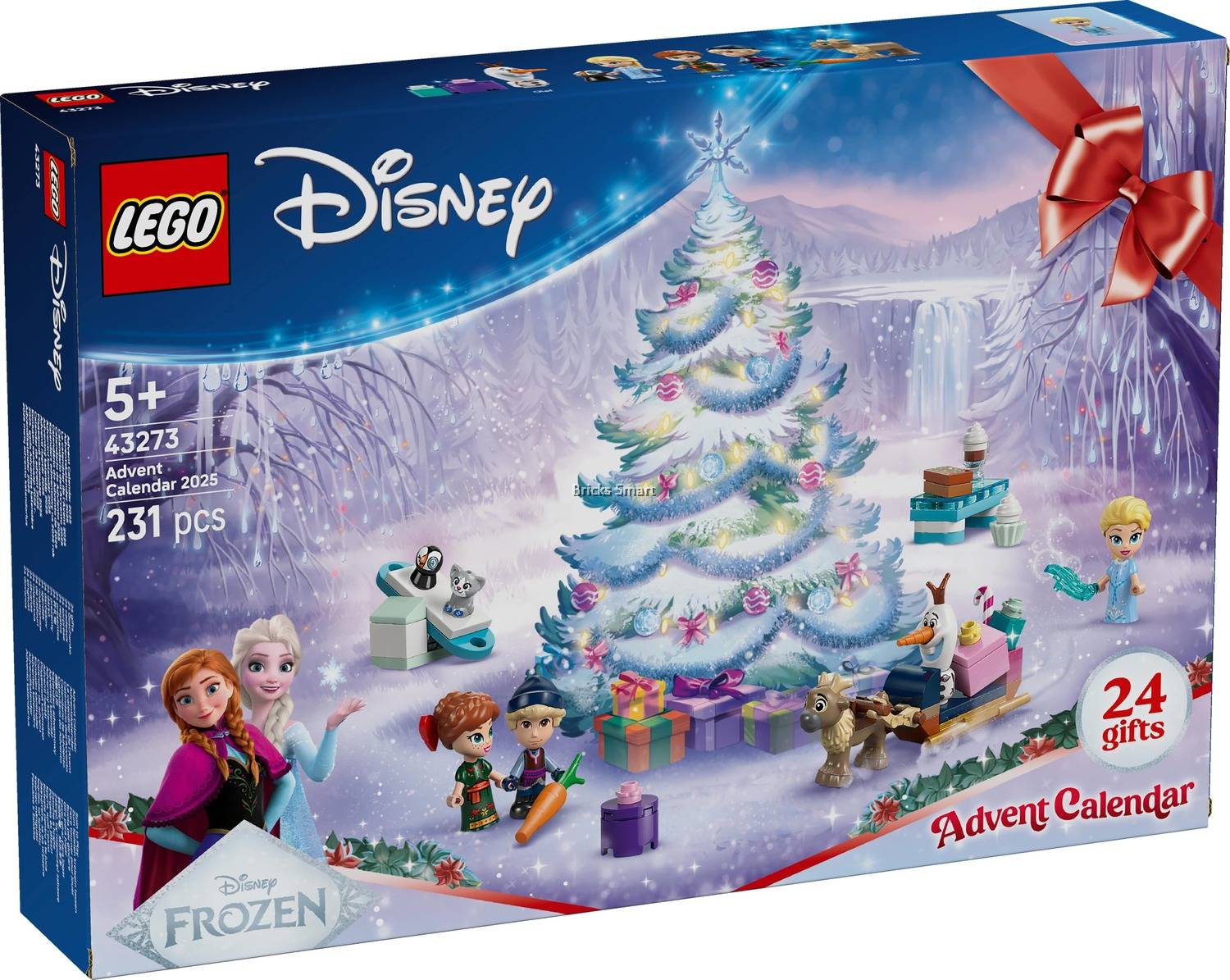 LEGO 43273 Disney Advent Calendar 2025 Building Toy Set