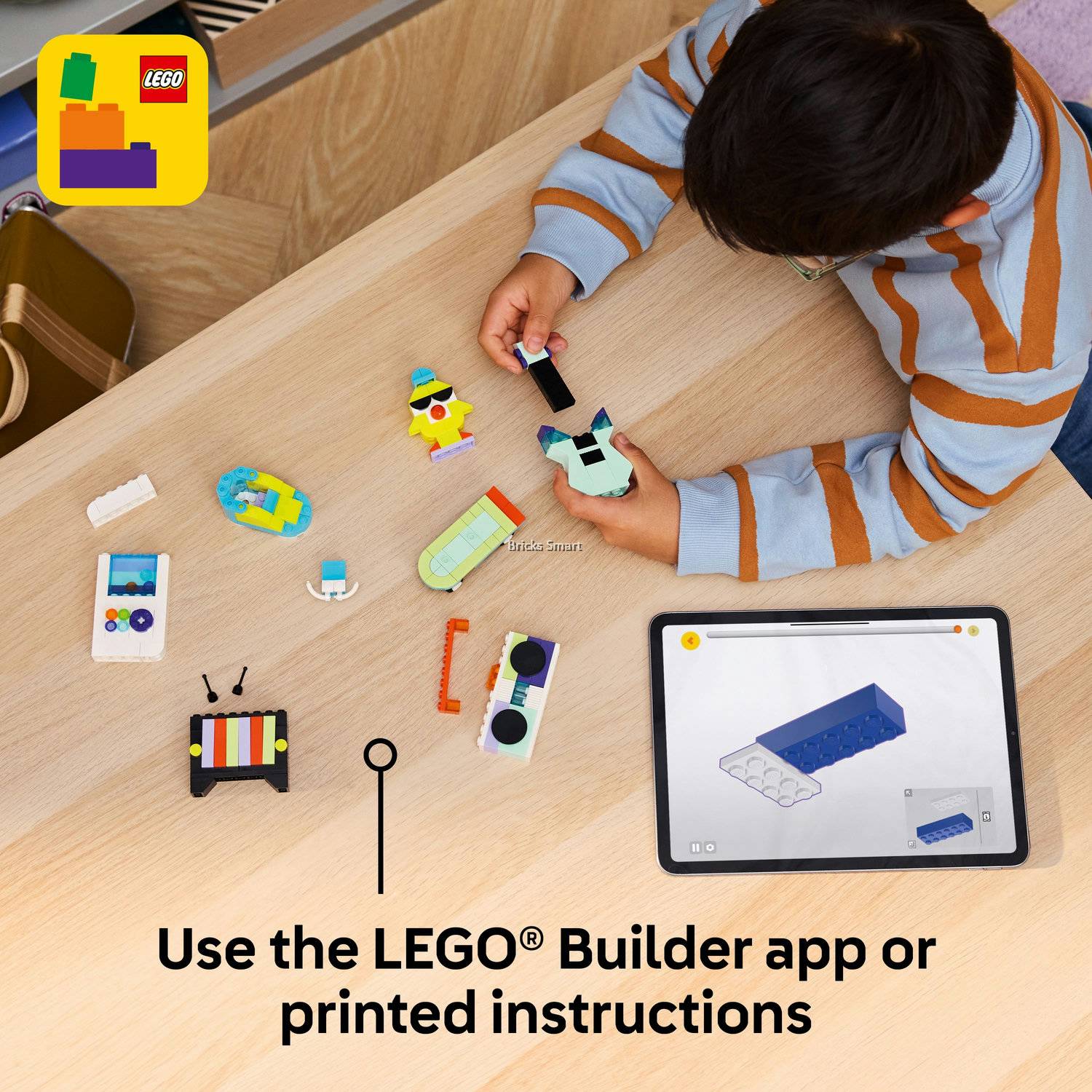 LEGO 11043 Classic Cool Creative Box Colorful Building Bricks Toy