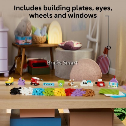 LEGO 11044 Classic Creative Build-and-Play Box, Colorful Building ...