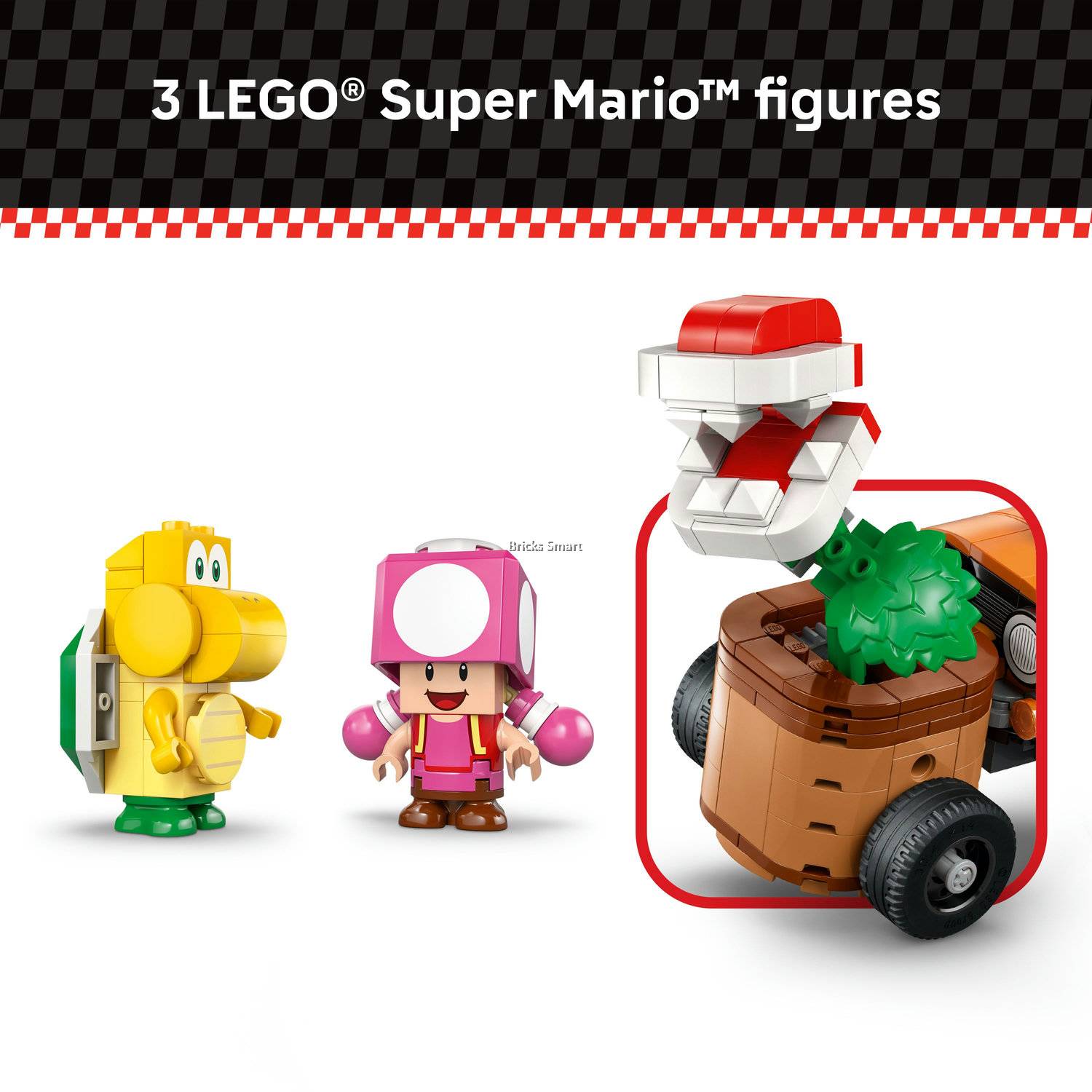 LEGO 72044 Super Mario: Mario Kart – Piranha Plant Power-Up
