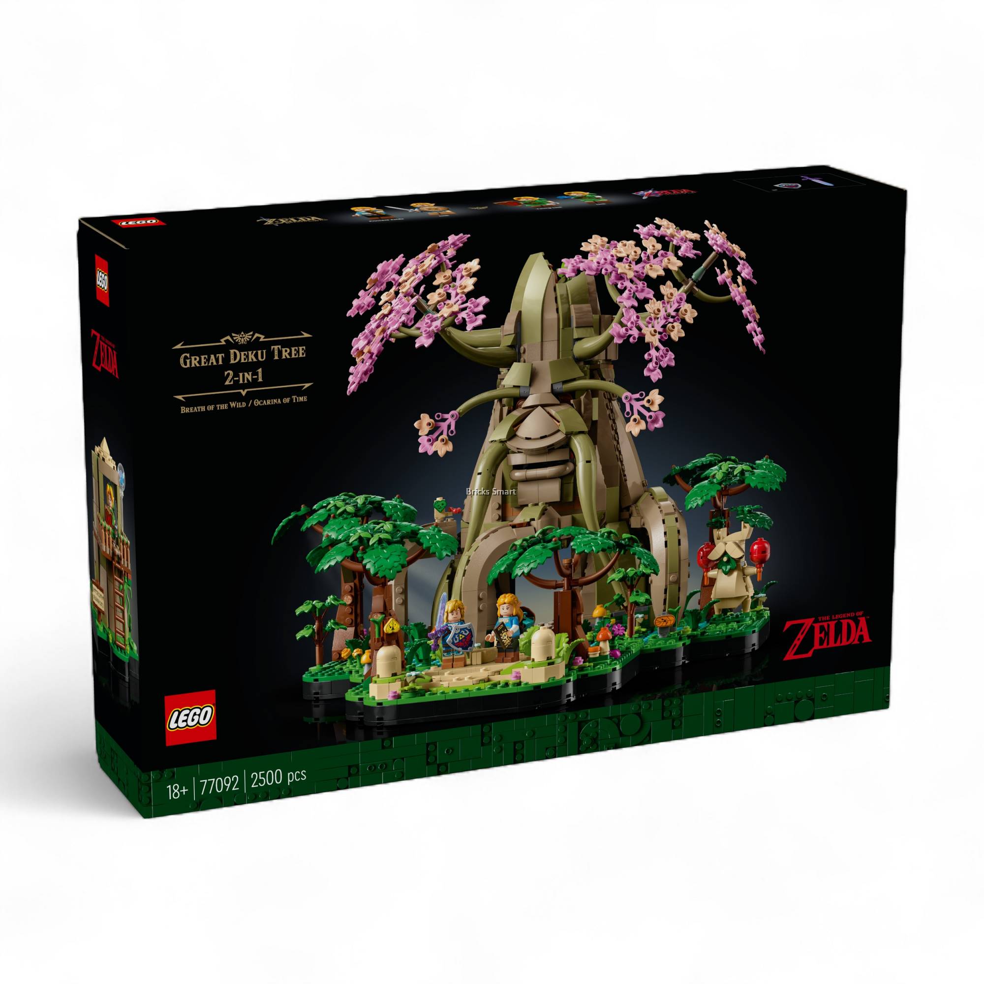 LEGO 77092 Zelda Great Deku Tree 2-in-1 Building Toy Set (2500 Pieces)