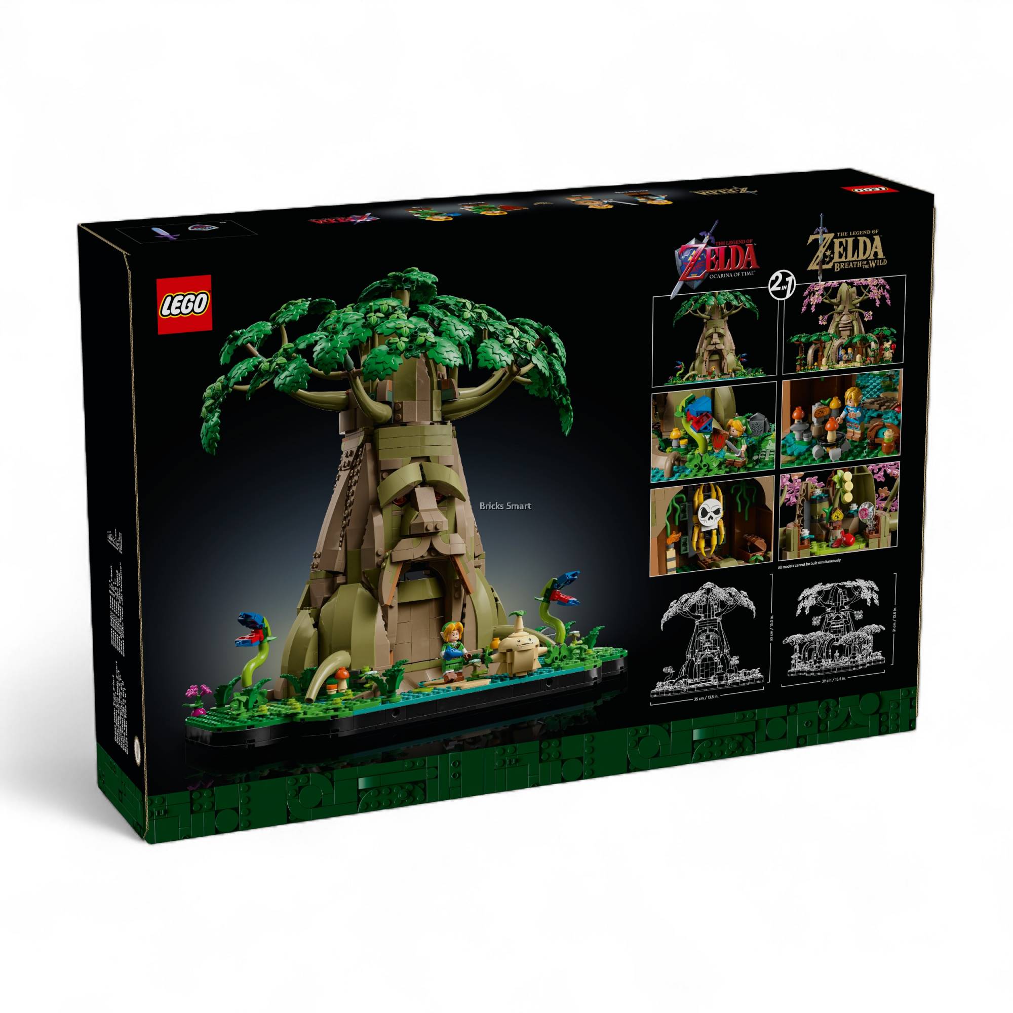 LEGO 77092 Zelda Great Deku Tree 2-in-1 Building Toy Set (2500 Pieces)