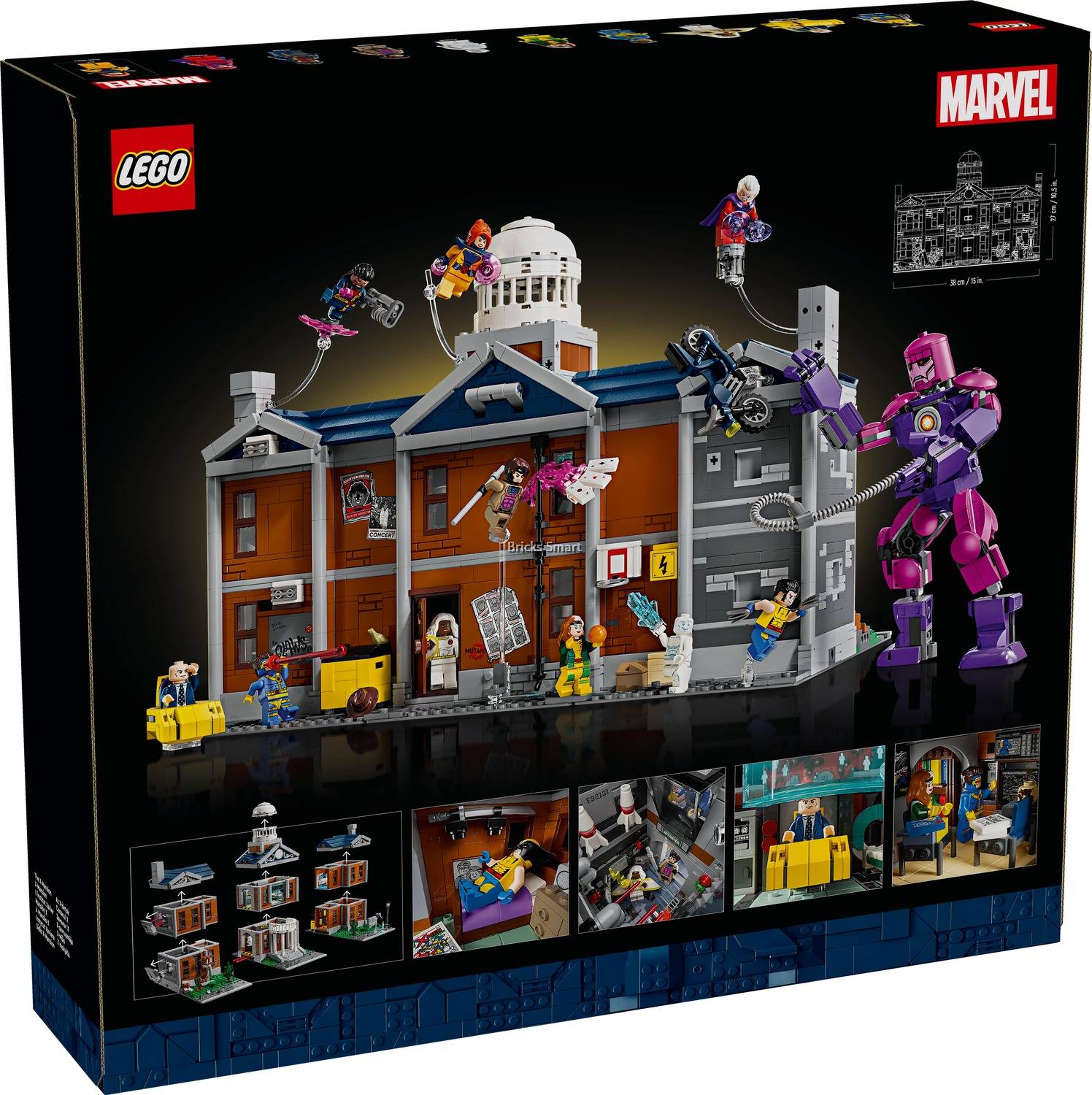 LEGO 76294 Marvel X-Men: The X-Mansion Building Toy Set (3093 Pieces)