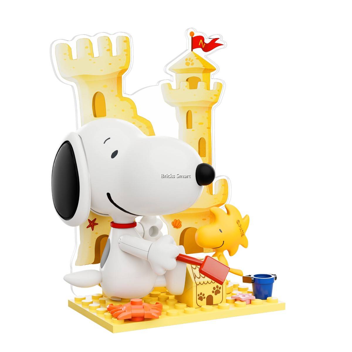 Pantasy Snoopy P86912 Snoopy Letter World Series Blind Box (Box of 6)