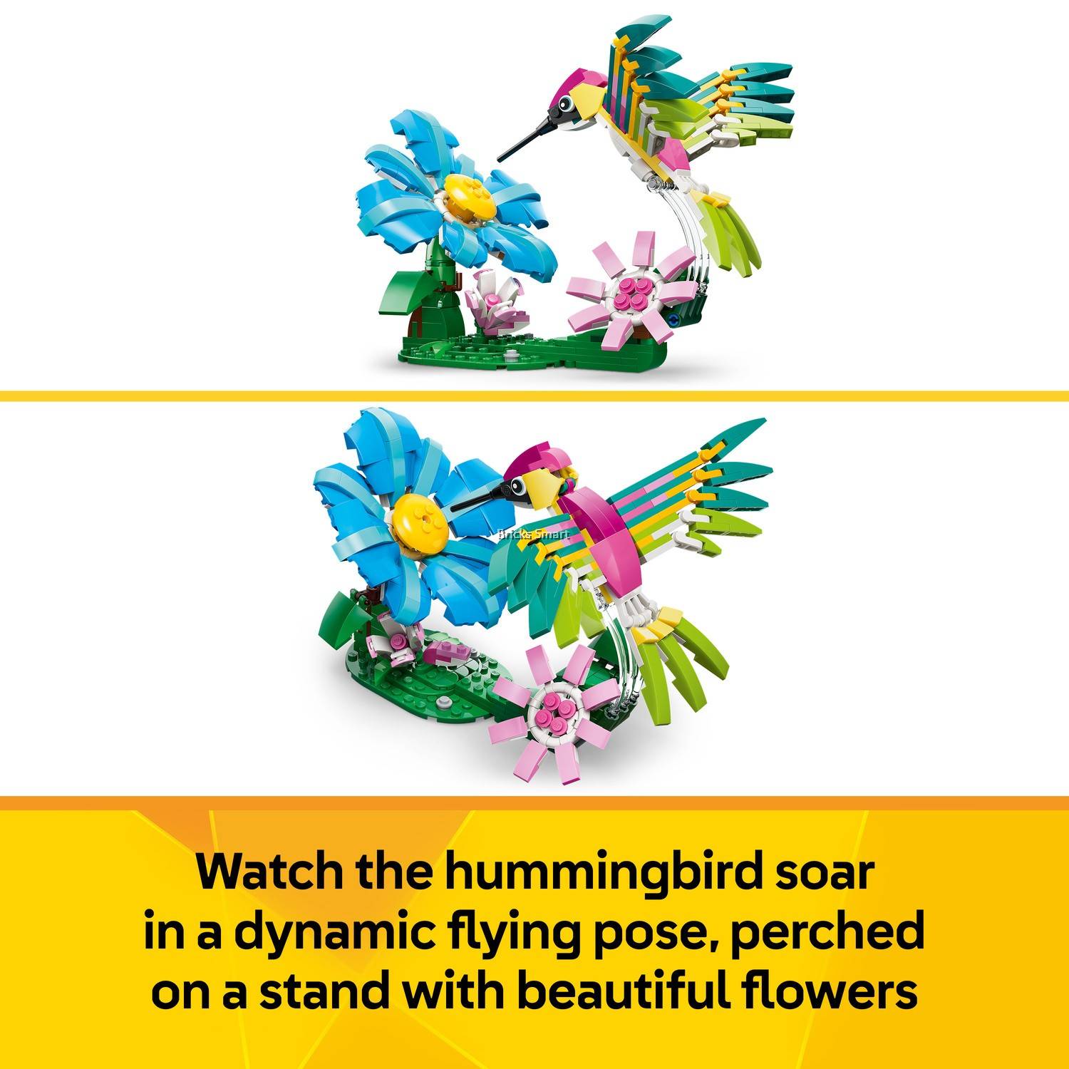 LEGO 31384 Creator 3 in 1 Wild Animals: Colorful Hummingbird