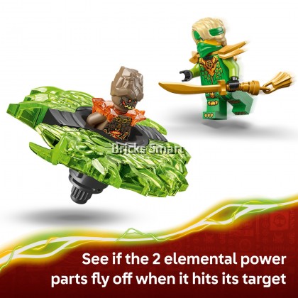LEGO 71850 NINJAGO® Lloyd vs. Earth Monster Spinner Battle Toy Set with ...