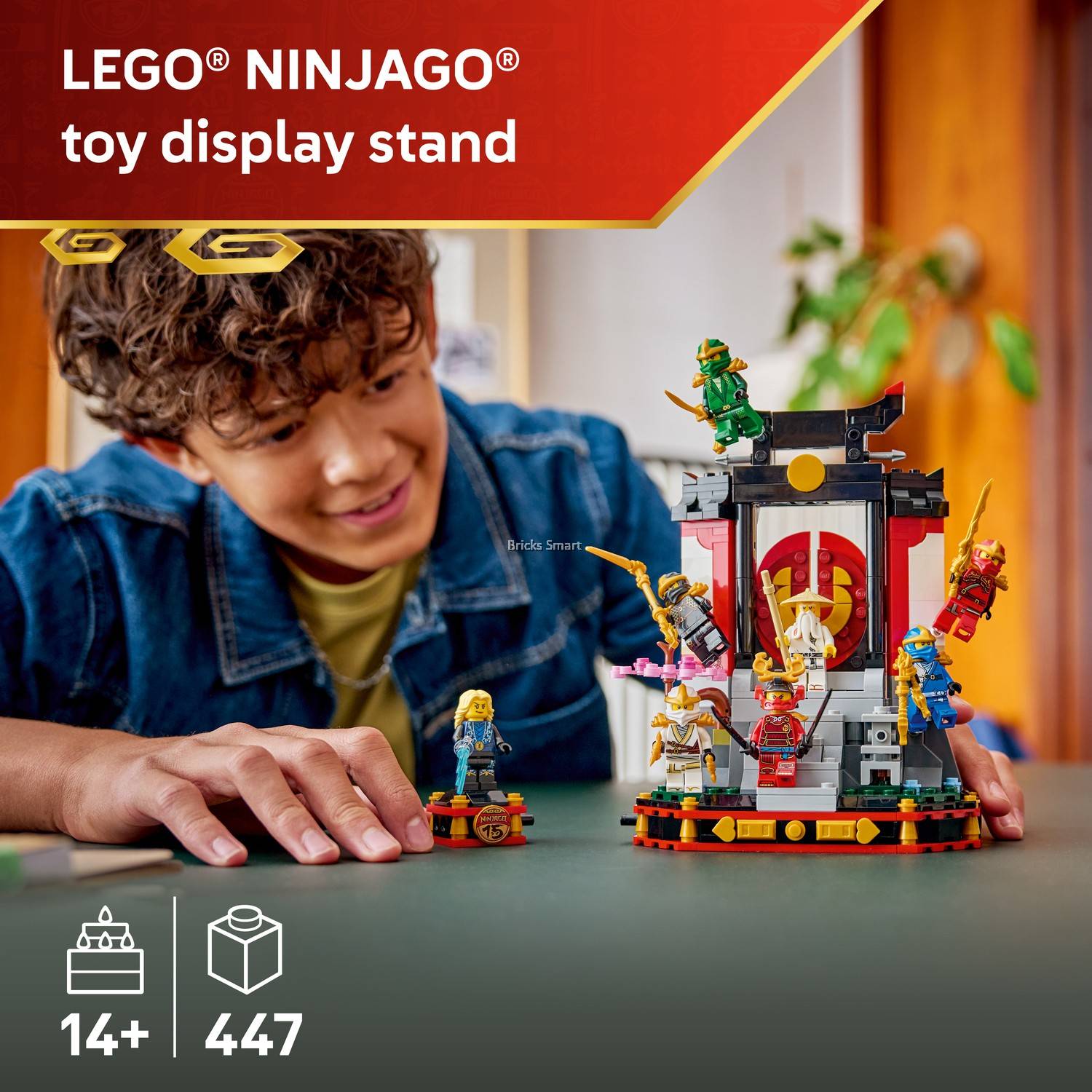 LEGO 71866 NINJAGO® Ninja Character Display 15th Anniversary 8