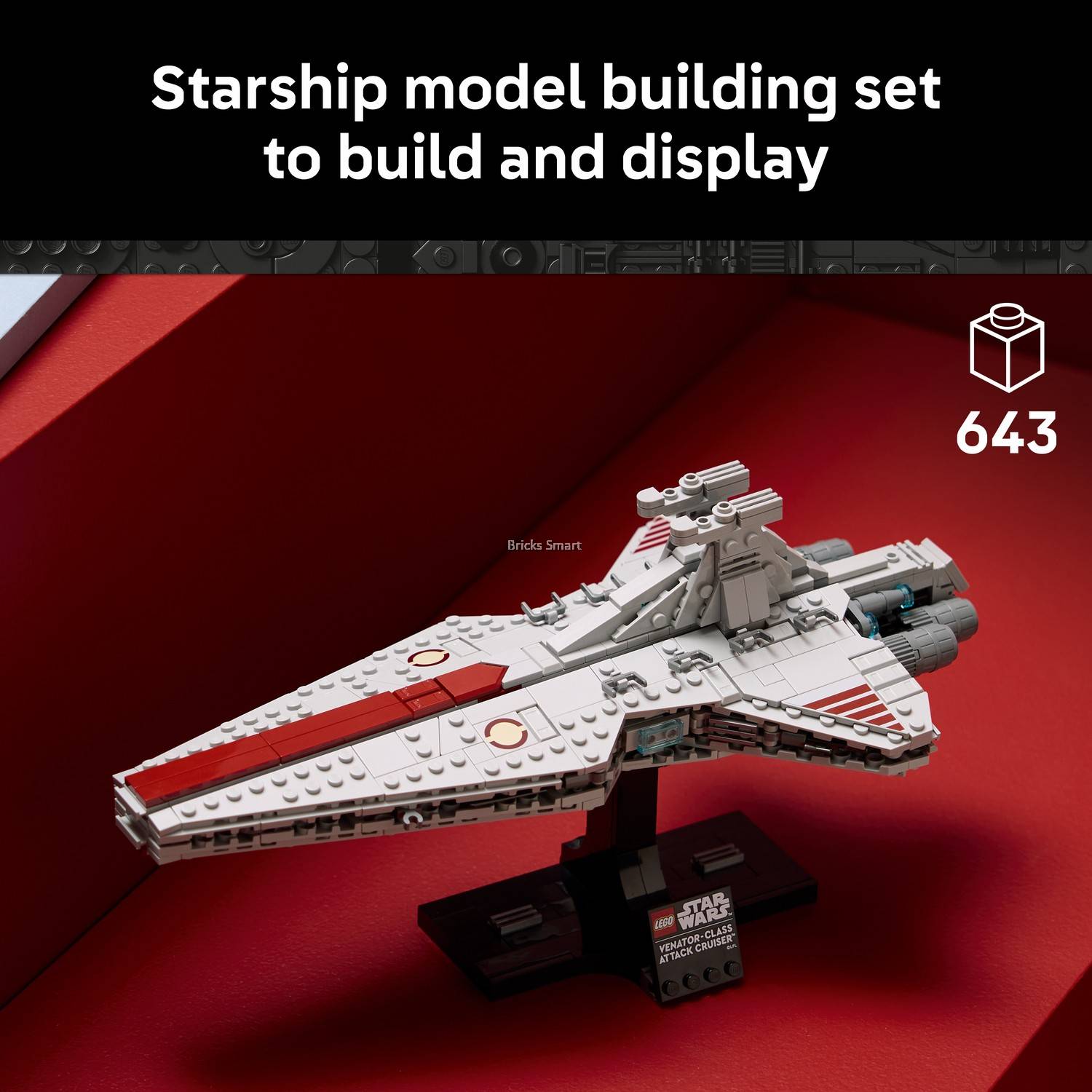 Model Lgo LEGO 75441 Star Wars™ Venator-Class Attack Cruiser™ Starship Model ...