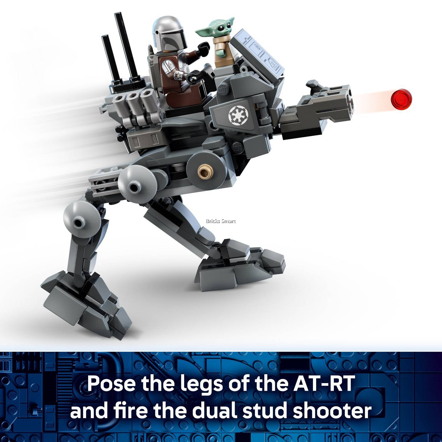 LEGO 75444 Star Wars AT-RT™ Attack Building Toy Set (297 Pieces)