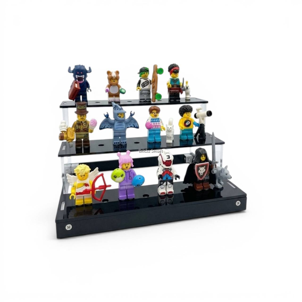 Acrylic Stand for 12 pcs Collectible Minifigures (without Base Tile)