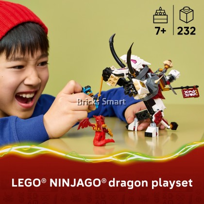 LEGO 71863 Ninjago Zilvar and Grimtak the Dragon Beast Building
