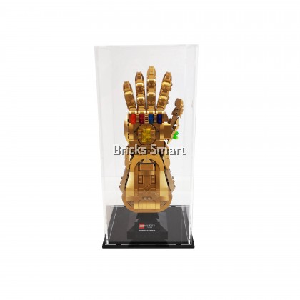Acrylic Case with Black Base for 76191 LEGO Marvel Infinity Gauntlet