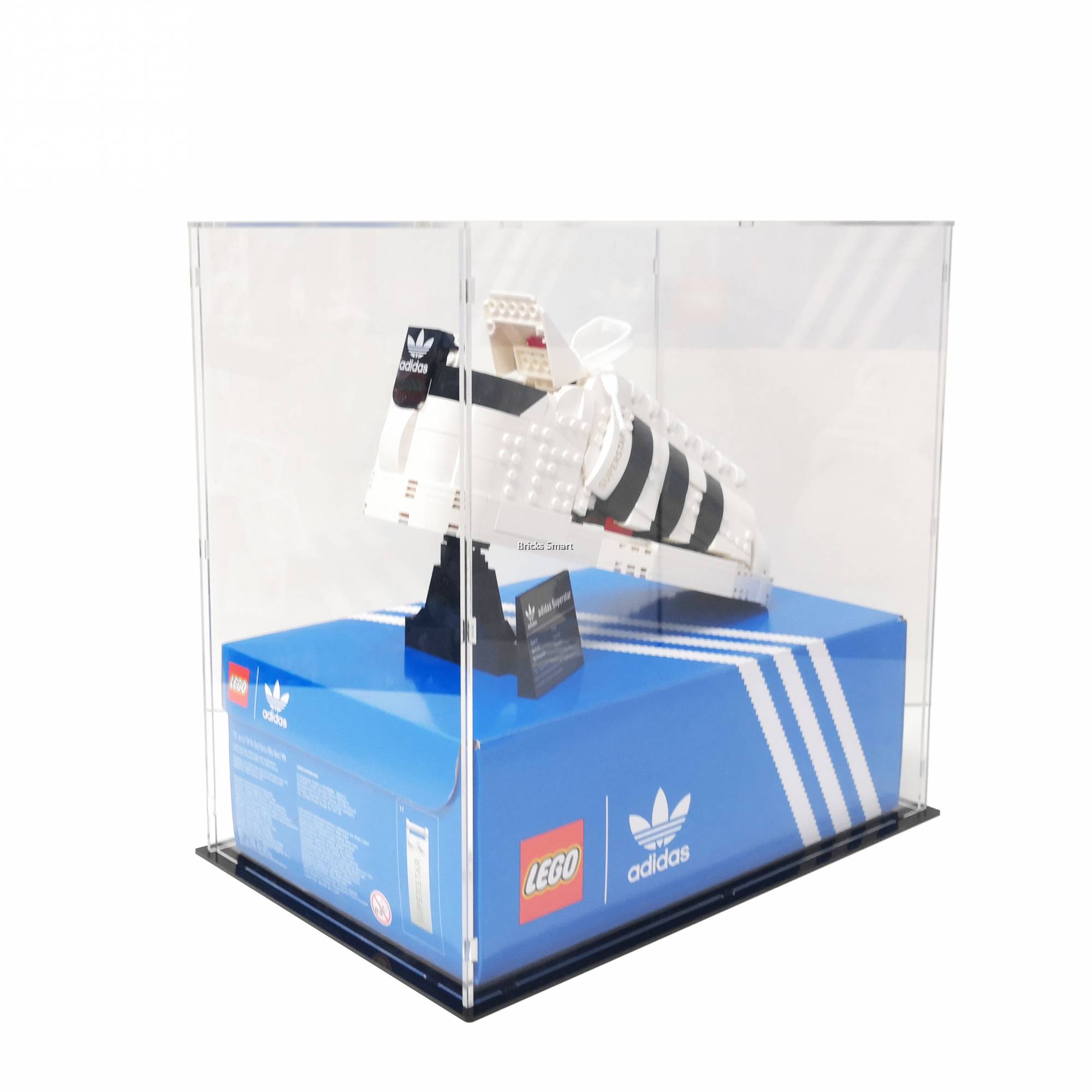 Acrylic Case with Black Base for 10282 LEGO Creator Expert Adidas