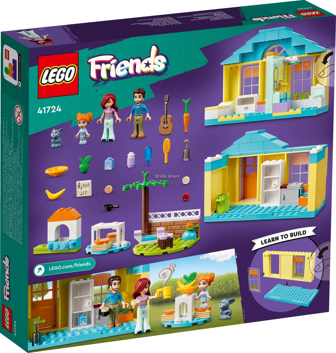 LEGO 41724 Friends Paisleys House Building Toy Set
