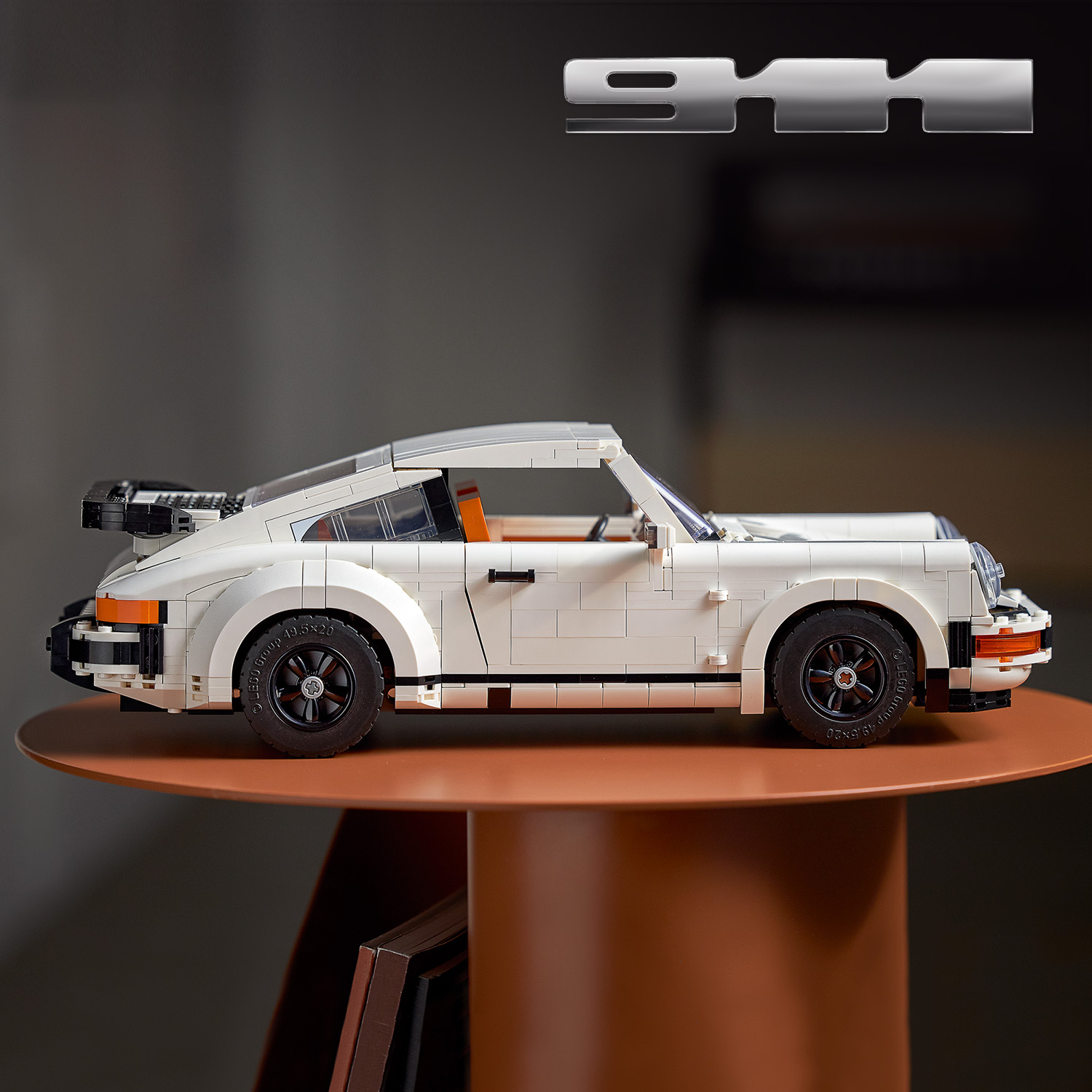 Lego Creator 10295 Porsche 911 Modèle G 1973-1989 Blanc 1458 pièces