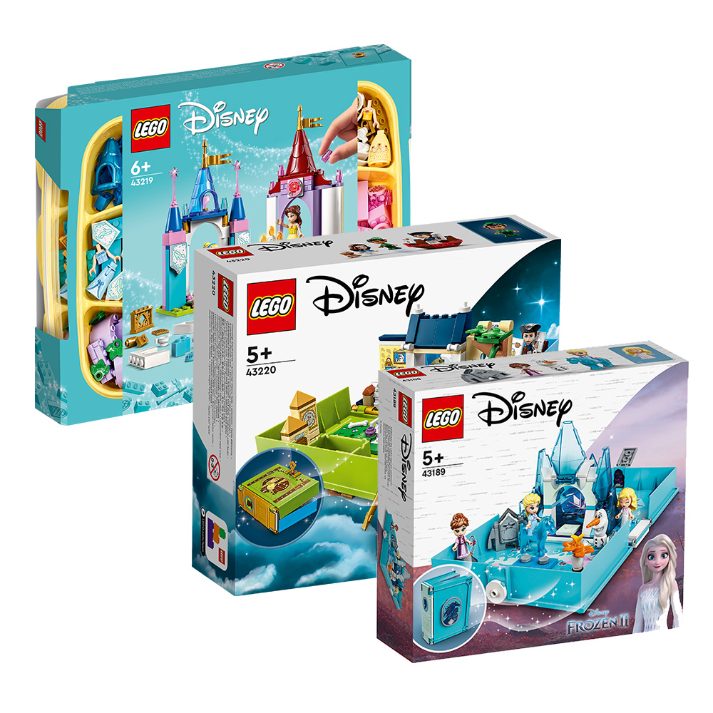 Bundle LEGO 43220 Disney Peter Pan & Wendys Storybook Adventure + LEGO