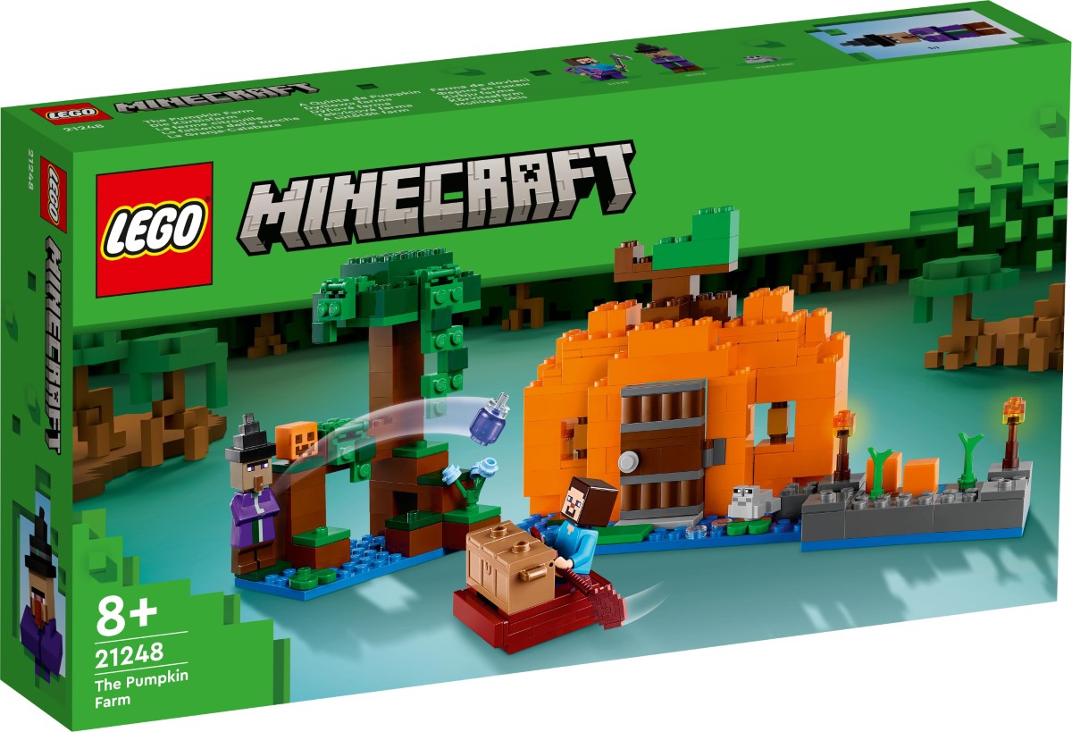 LEGO 21248 Minecraft The Pumpkin Farm Building Toy Set