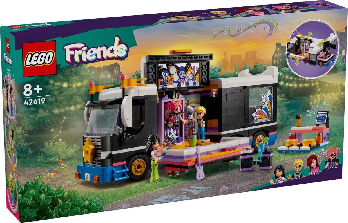 Tour Bus Lego Friends Friendship Bus 41395 Lego Bus 41395