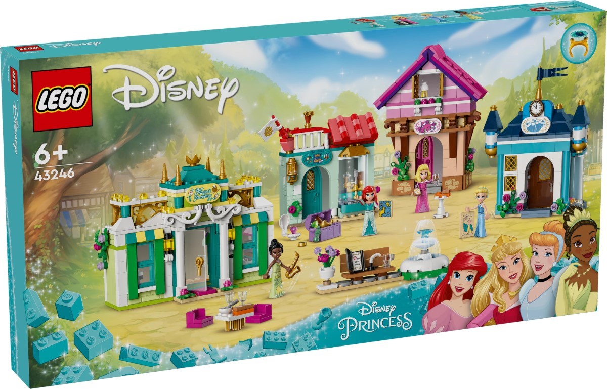 LEGO 43246 Disney Princess Market Adventure Building Toy Set