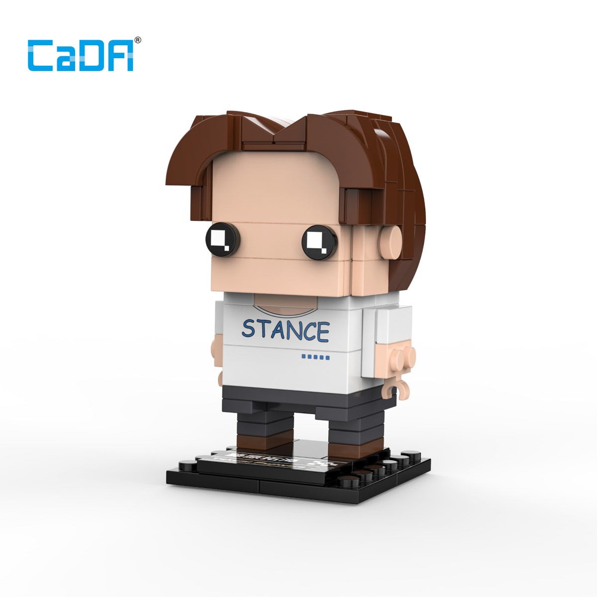 CaDA Initial D Figure Takumi Fujiwara C55001W Block Toy Set