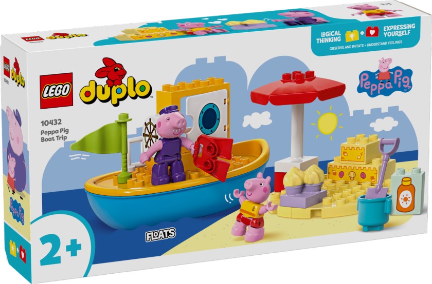 LEGO DUPLO Peppa Pig Boat Trip Playset 10432 Building Blocks Toys