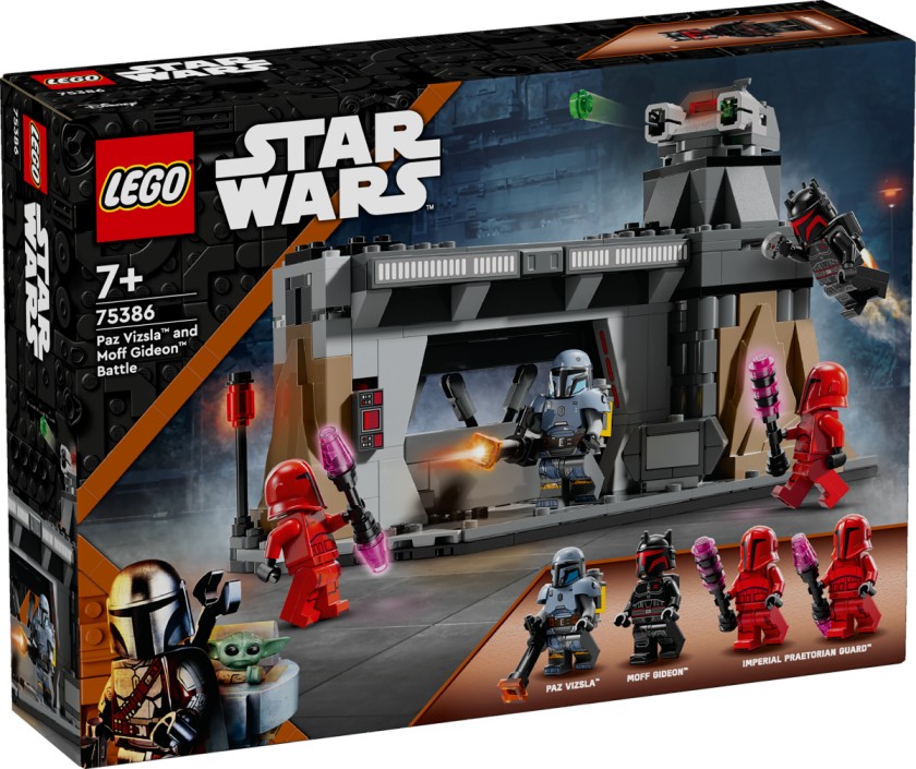 LEGO 75386 Star Wars Paz Vizsla and Moff Gideon Battle Building