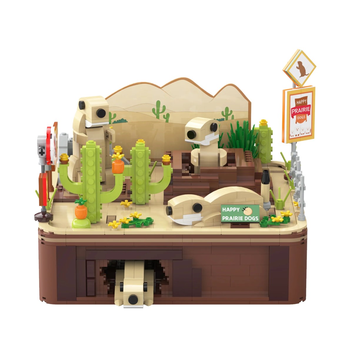 CaDA Prairie Dogs Kinetic C71008W Block Toy Set (1148 Pieces) CaDA Prairie Dogs Kinetic C71008W Block Toy Set (1148 Pieces)
