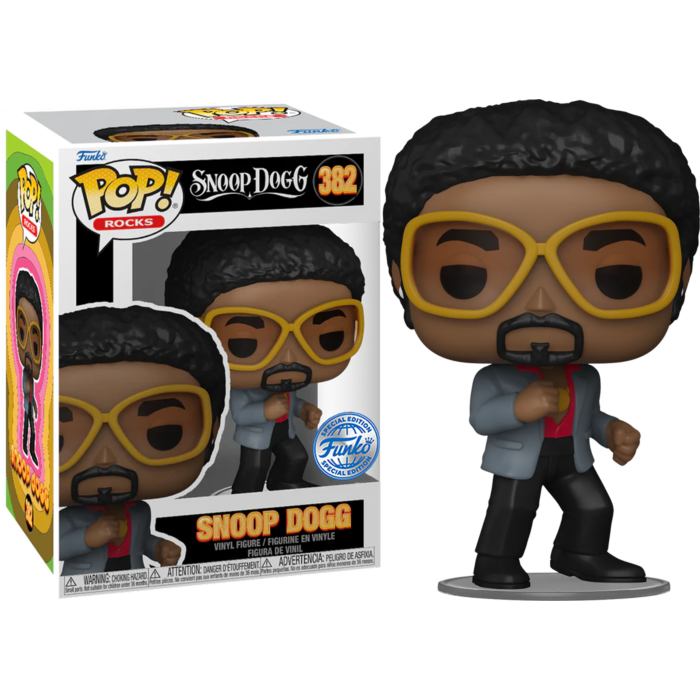 Funko POP! Rocks - Snoop Dogg (Disco) Edition Limitée (Neu und