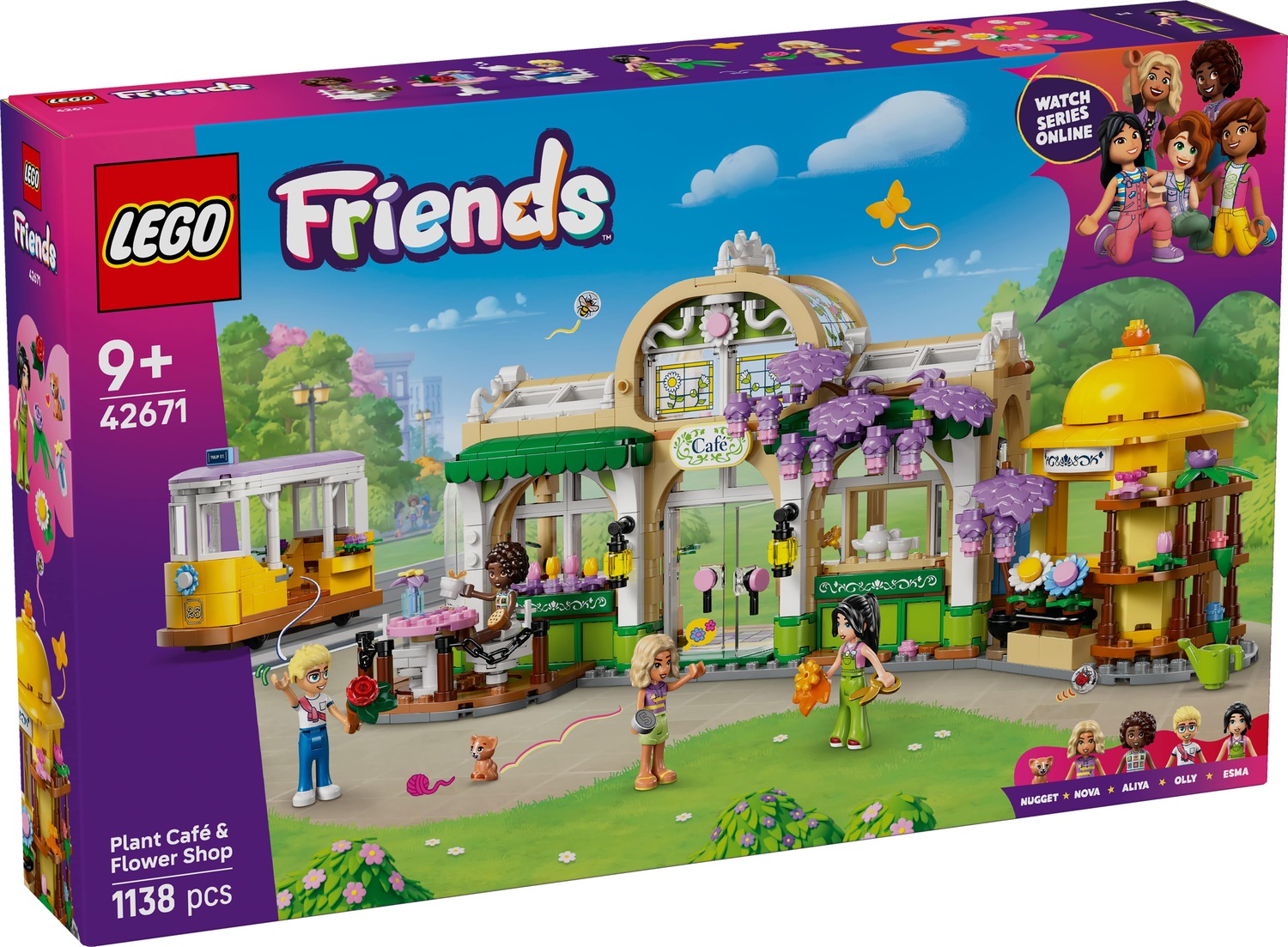 LEGO® Friends Plant Café & Flower Shop (42671)