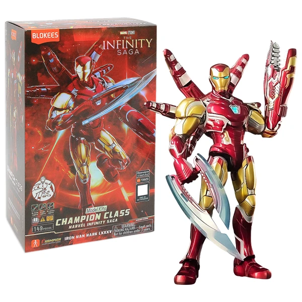Blokees 73923 Marvel Infinity Saga Champion Class 01 - Iron Man MK85 SE ...