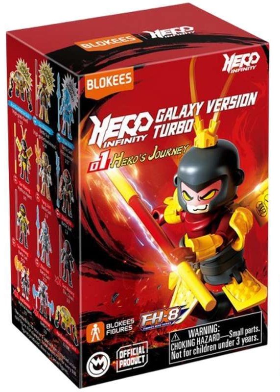 Blokees 85015 Hero Infinity Galaxy Version Turbo 01 - Hero's Journey ...