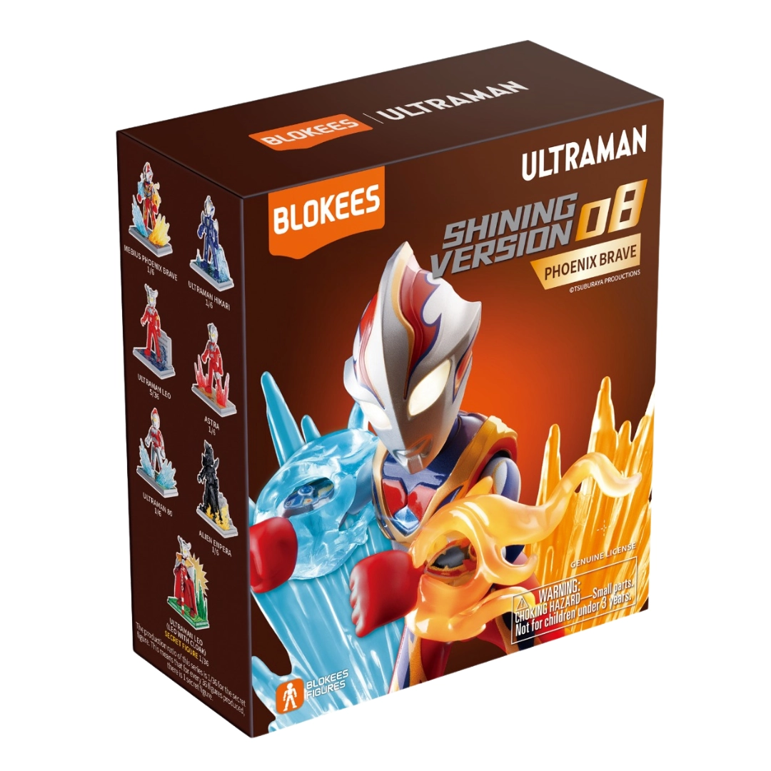 Blokees ウルトラマンシリーズ 閃耀版第8弾 フェニックスレイブ Blokees 73208 Ultraman Shining Version 08 - Phoenix Warrior Blind