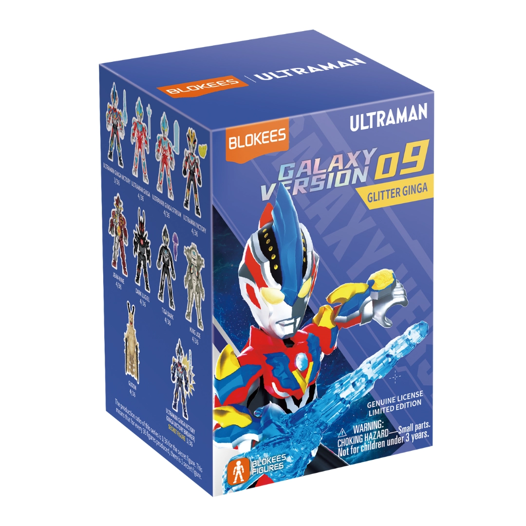 Blokees 73109 Ultraman Galaxy Version 09 - Glitter Ginga Blind Box