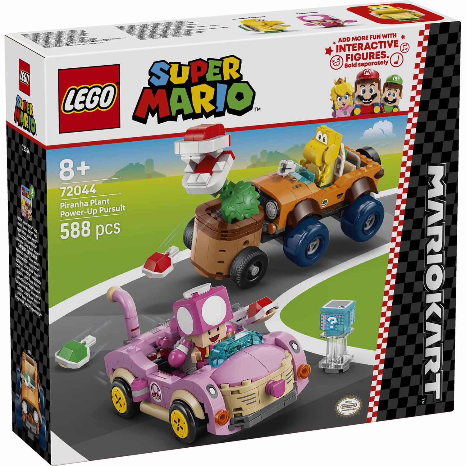 LEGO 72044 Super Mario: Mario Kart – Piranha Plant Power-Up