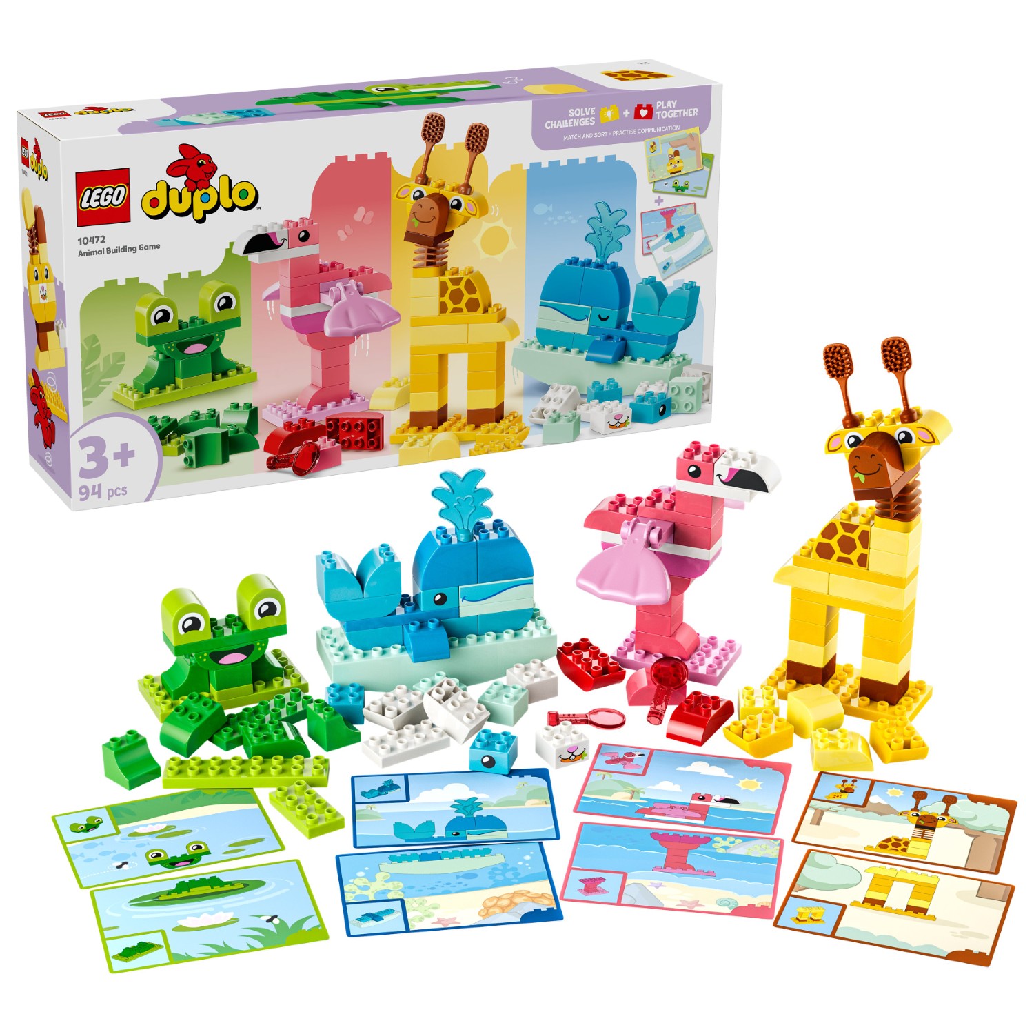 LEGO 10472 Duplo Animal Building Game Building Toy Set (94 Pieces)