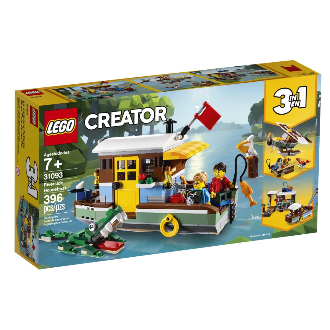 31093 LEGO Creator Riverside Houseboat