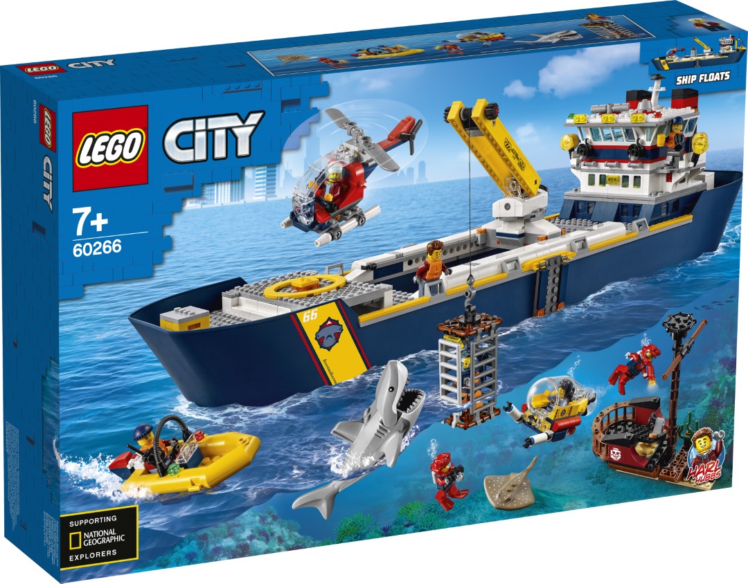 60266 LEGO City Marine Research Vessel