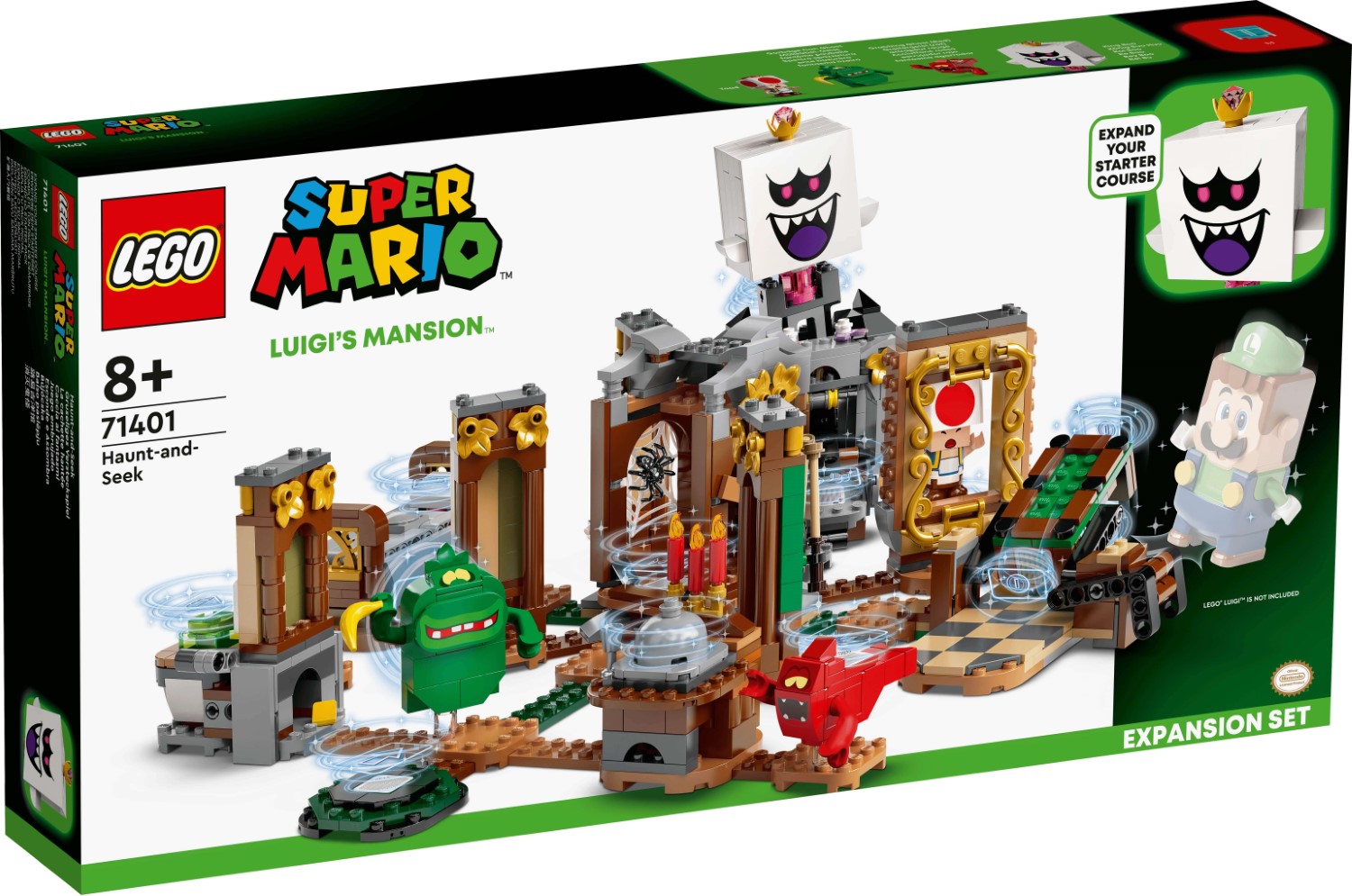 71401 LEGO Super Mario Luigis Mansion Haunt and Seek Expansion Set (877