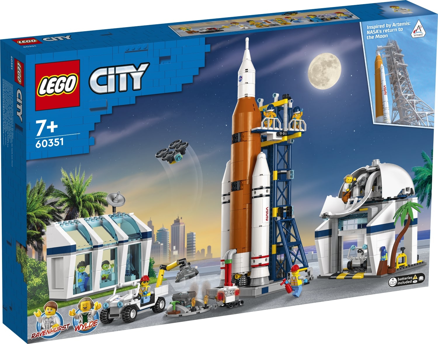 60351 LEGO City Rocket Launch Center (1010 Pieces)