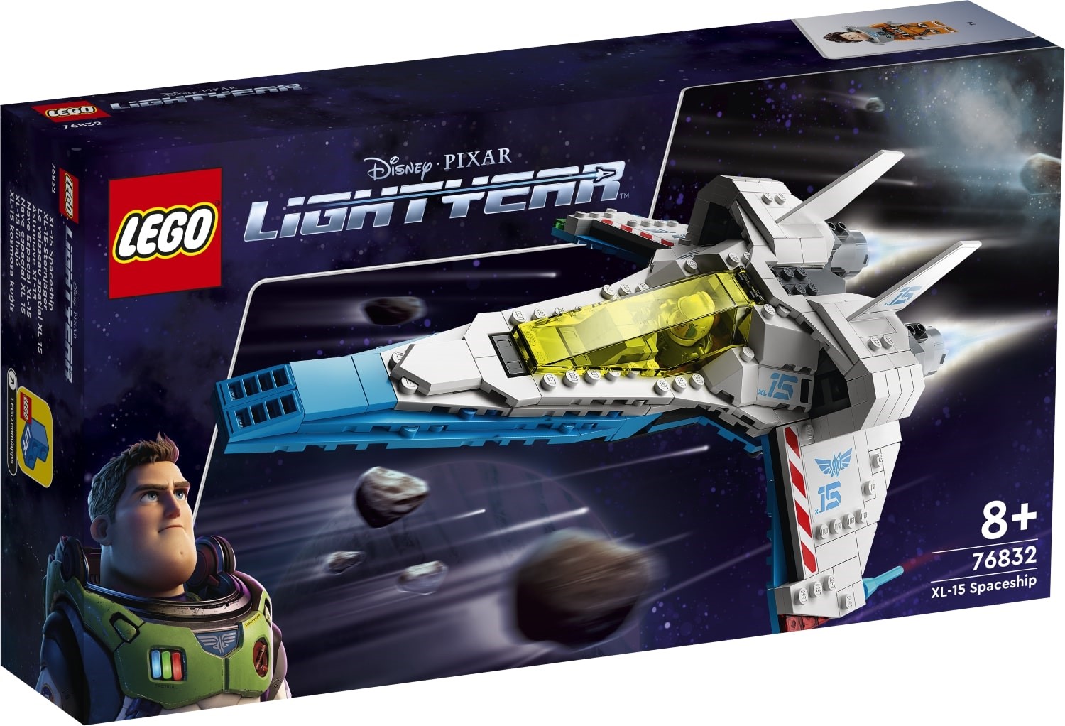 探索者 LRセット 76832 LEGO Buzz Lightyear XL-15 Spaceship (497 Pieces)